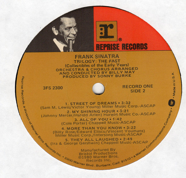 Frank Sinatra : Trilogy: Past, Present & Future (3xLP, Album, Jac)