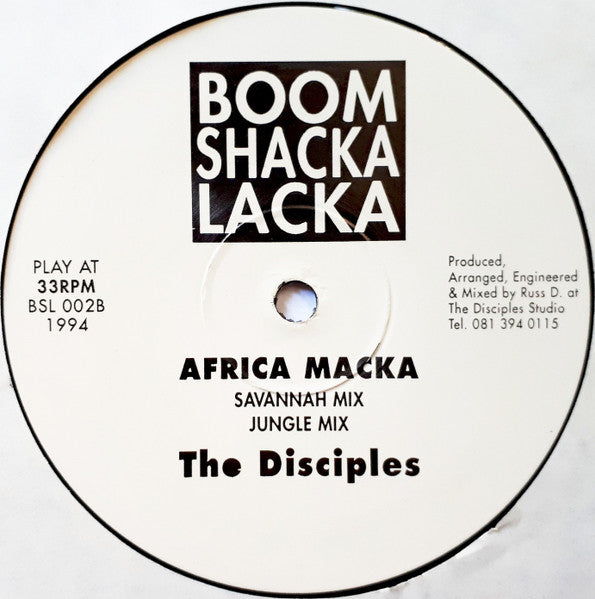 The Disciples (2) : Return To Addis Ababa / Africa Macka (12")