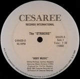 The Strikers : Body Music / Feel Free (12")
