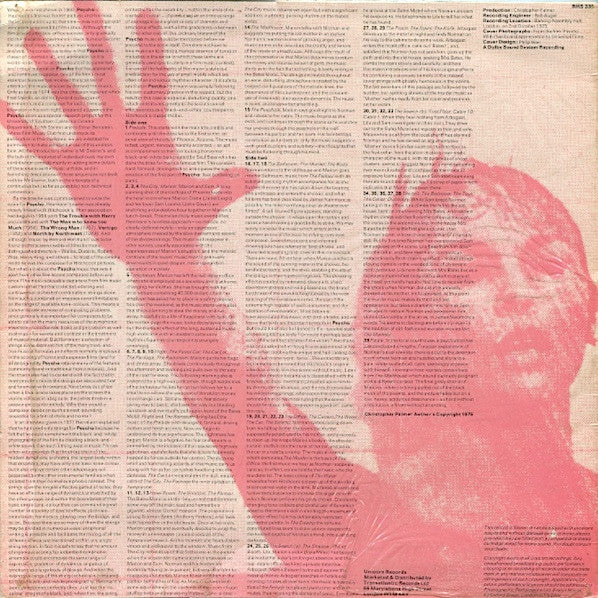 Bernard Herrmann : Psycho (LP, Album)