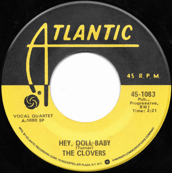 The Clovers : Devil Or Angel / Hey, Doll Baby (7", RE)