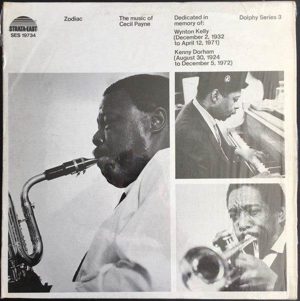 Cecil Payne : Zodiac (The Music Of Cecil Payne) (LP, Album)