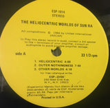 Sun Ra : The Heliocentric Worlds Of Sun Ra (LP, Album, Quad, RE)