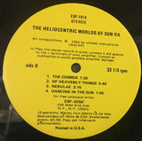 Sun Ra : The Heliocentric Worlds Of Sun Ra (LP, Album, Quad, RE)