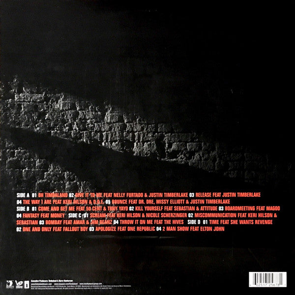Timbaland : Shock Value (2xLP, Album, Gat)