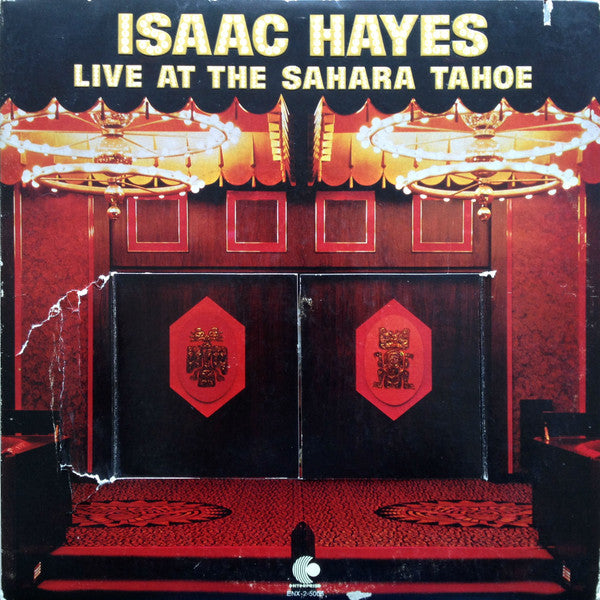 Isaac Hayes : Live At The Sahara Tahoe (2xLP, Album, Son)