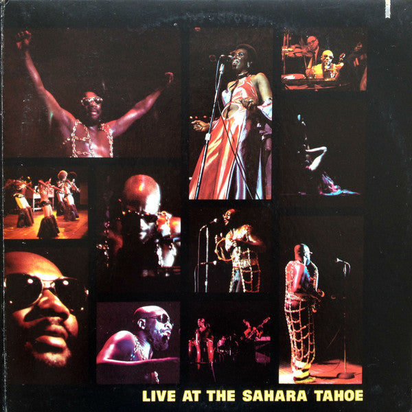 Isaac Hayes : Live At The Sahara Tahoe (2xLP, Album, Son)