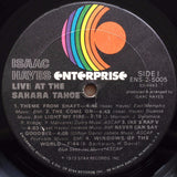 Isaac Hayes : Live At The Sahara Tahoe (2xLP, Album, Son)