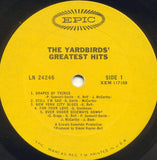 The Yardbirds : The Yardbirds' Greatest Hits (LP, Comp, Mono)