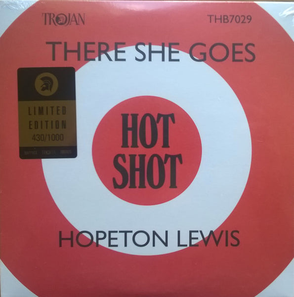 Hopeton Lewis / Vin Gordon & The Supersonics : There She Goes / Reggay Trombone (7", Single, Ltd, Num)