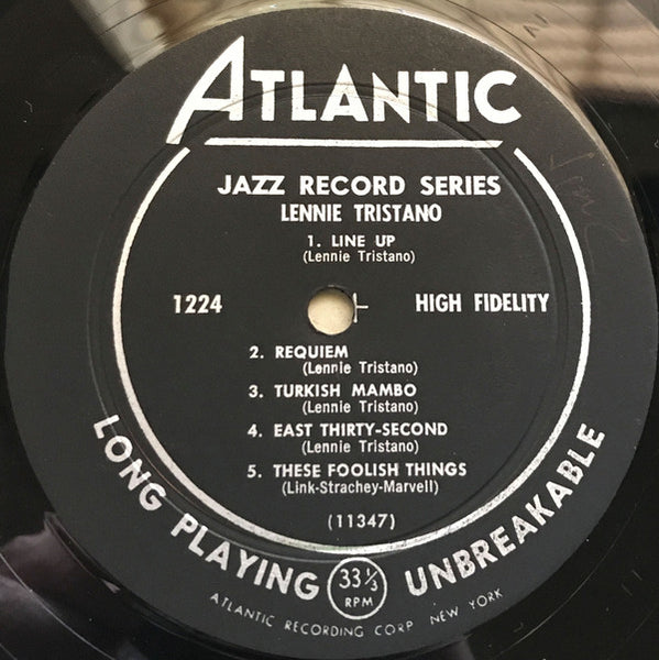 Lennie Tristano : Lennie Tristano (LP, Album, Mono)