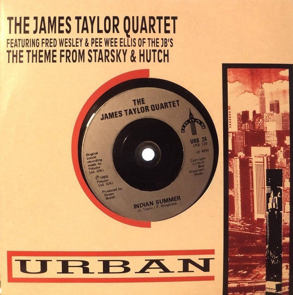 The James Taylor Quartet Featuring Fred Wesley & Pee Wee Ellis Of The The J.B.'s : The Theme From Starsky & Hutch (7", Single)