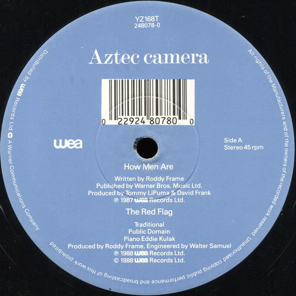 Aztec Camera : How Men Are (12", Single)