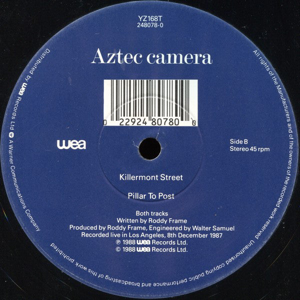Aztec Camera : How Men Are (12", Single)