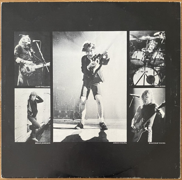 AC/DC : Back In Black (LP, Album)