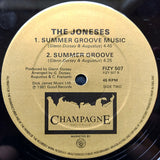 The Joneses : Summer Groove (12")