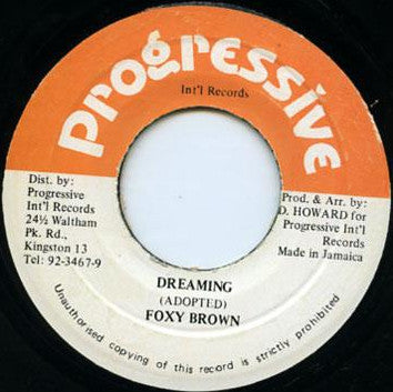 Foxy Brown (2) : Dreaming (7")