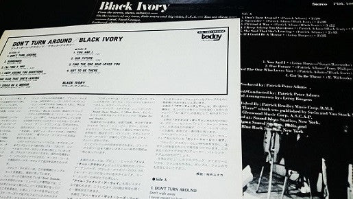 Black Ivory : Don't Turn Around (LP, Album)