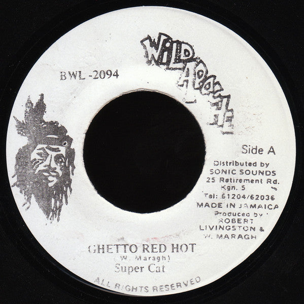 Super Cat (2) : Ghetto Red Hot (7")