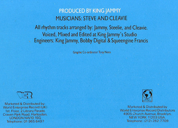 Dean Fraser : Big Bad Sax (LP, Album)