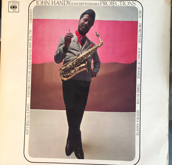 John Handy Concert Ensemble : Projections (LP, Album, Mono)