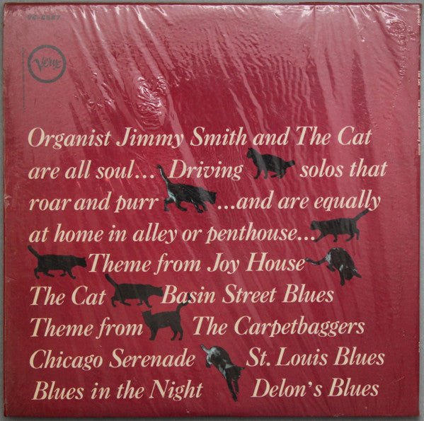 The Incredible Jimmy Smith* : The Cat (LP, Album, MGM)