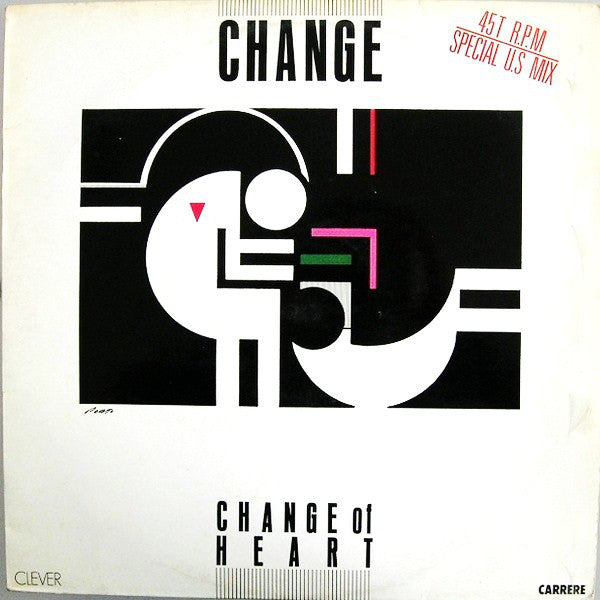 Change : Change Of Heart (Special U.S Mix) (12")
