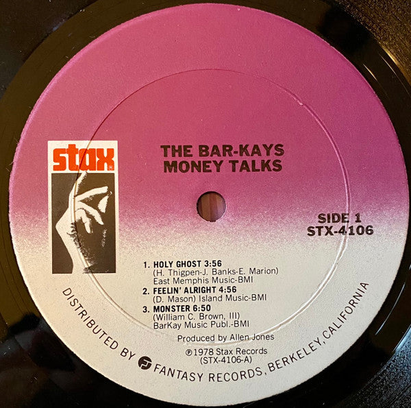 The Bar-Kays* : Money Talks (LP, Album, Ter)