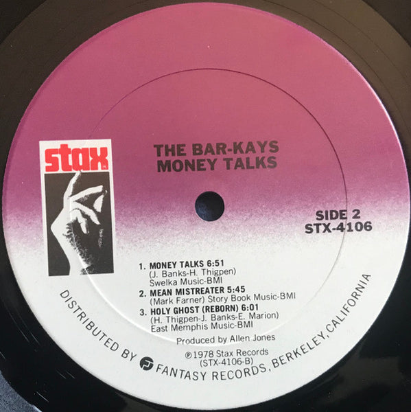 The Bar-Kays* : Money Talks (LP, Album, Ter)