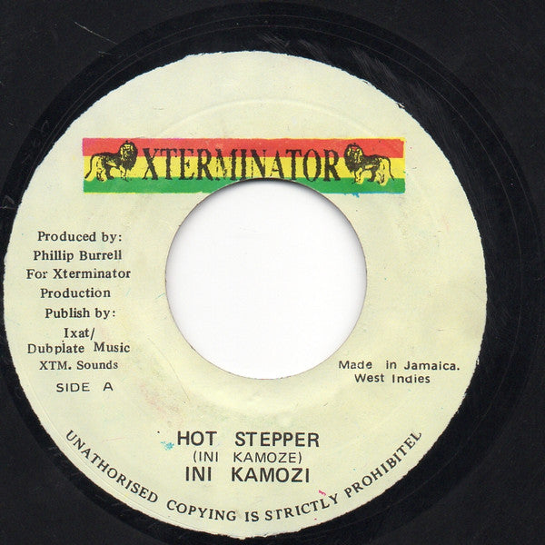 Ini Kamoze : Hot Stepper (7", RP)