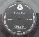 Claudia (6) : Razão De Paz Prá Não Cantar (7", Single)