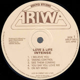 Intense (7) : Love And Life (LP, Album)