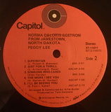 Peggy Lee : Norma Deloris Egstrom From Jamestown North Dakota (LP)