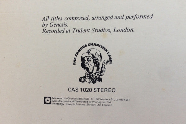 Genesis : Trespass (LP, Album, RE, Blu)