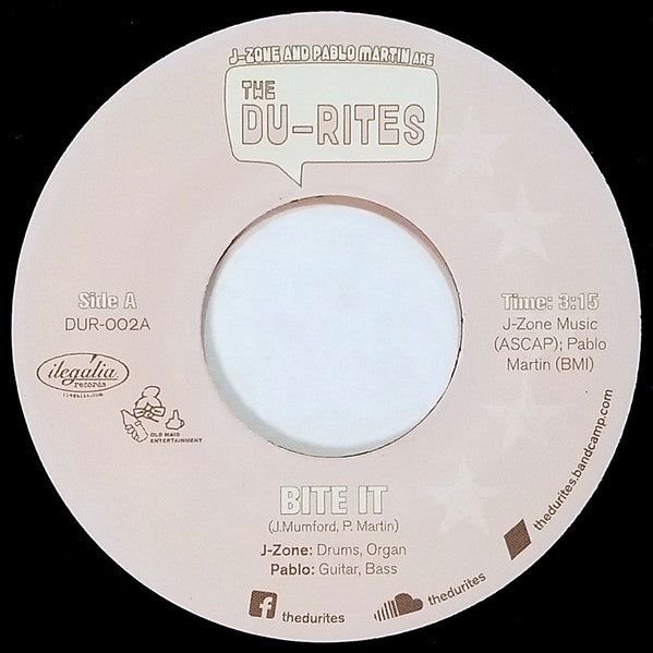 The Du-Rites : Bite It (7", Single)
