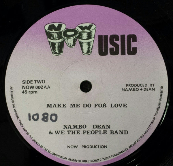 Errol Davis & Tricky Ricky (2) & We The People Band / Nambo* & Dean* & We The People Band : Come A Long Way / Make Me Do For Love (12", Single)