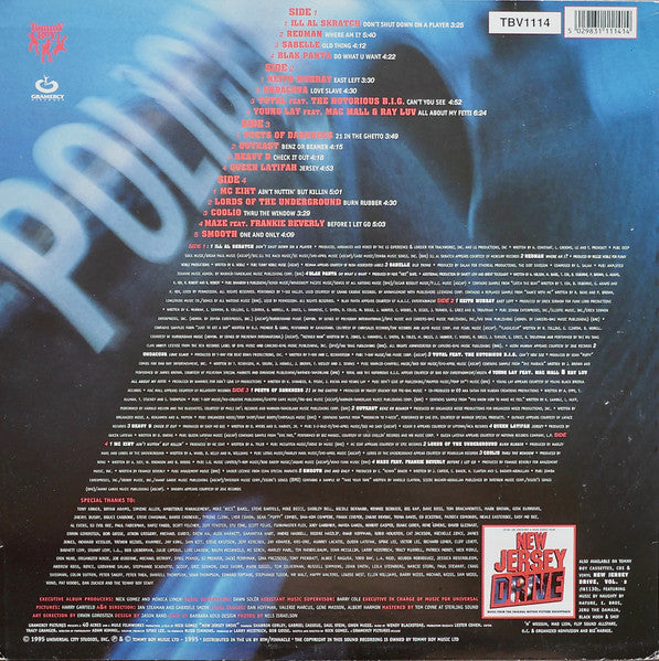 Various : New Jersey Drive Vol. 1 (Original Motion Picture Soundtrack) (2xLP, Comp)