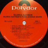 Gloria Gaynor : Gloria Gaynor's Park Avenue Sound (LP, Album)