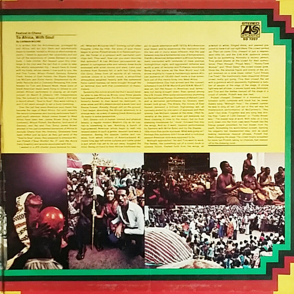 Various : Soul To Soul (Music From The Original Soundtrack - Recorded Live In Ghana, West Africa) (LP, Album, Gat)