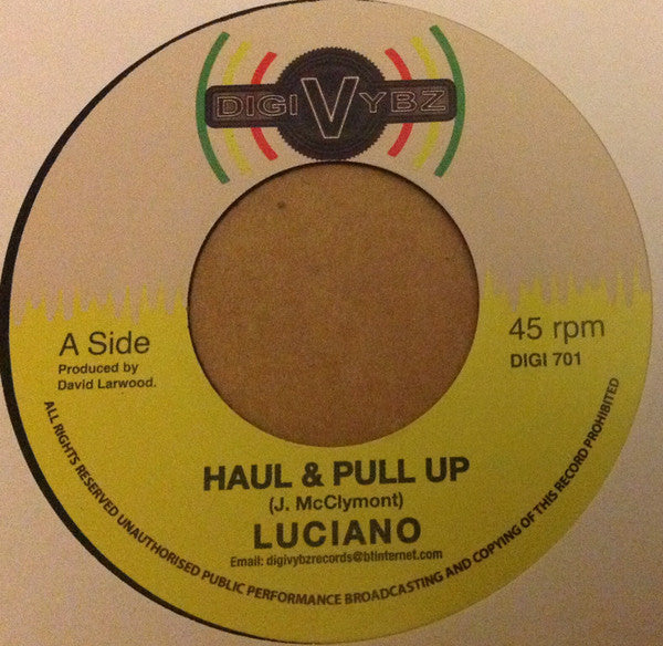Luciano (2) : Haul & pull Up (7")