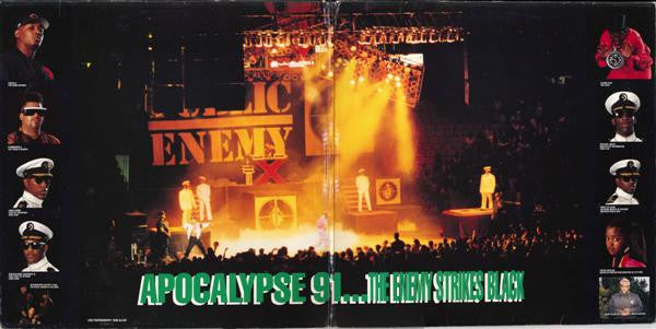 Public Enemy : Apocalypse 91... The Enemy Strikes Black (2xLP, Album, Gat)