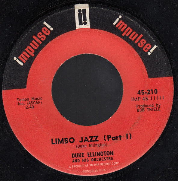 Duke Ellington And His Orchestra : Limbo Jazz (7", Single)
