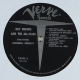 Ray Brown Guest Artist Cannonball Adderley : With The All-Star Big Band (LP, Mono)