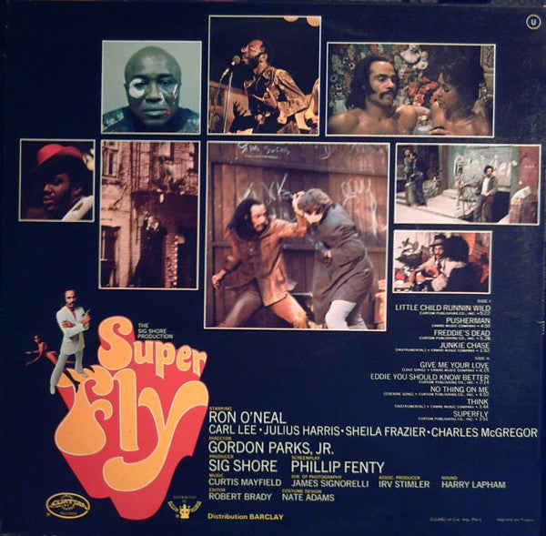 Curtis Mayfield : Super Fly (LP, Album)