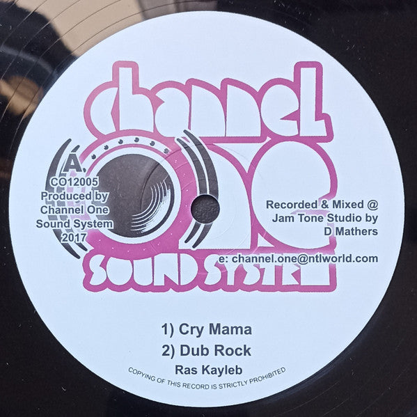 Ras Kayleb, Ras Tuffy Irie : Cry Mama / Chucky (12", M/Print)
