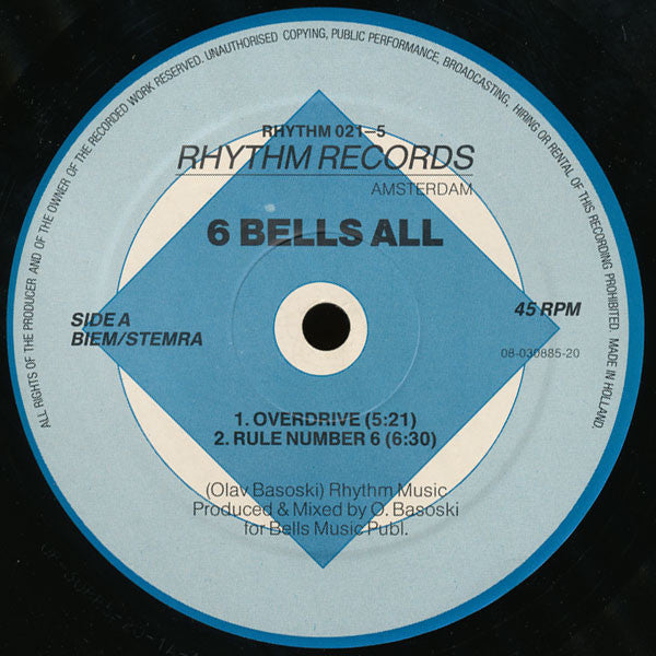 6 Bells All : Overdrive (12")