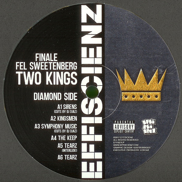 Finale & Fel Sweetenberg : Two Kings (LP, Ltd, Cle)