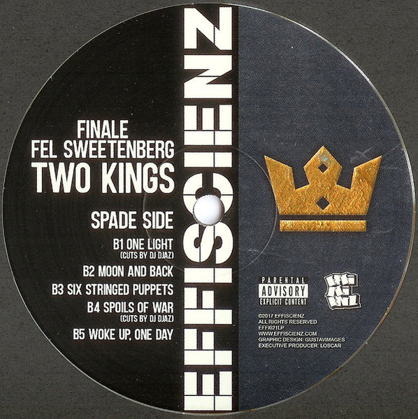 Finale & Fel Sweetenberg : Two Kings (LP, Ltd, Cle)