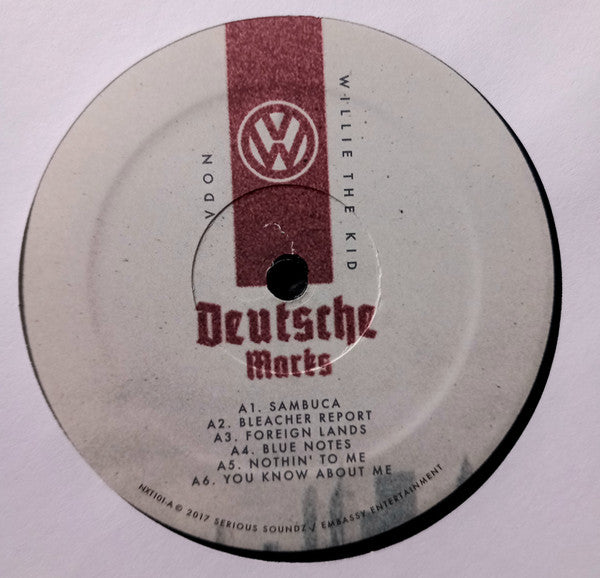 V Don x Willie The Kid : Deutsche Marks (LP, Album)