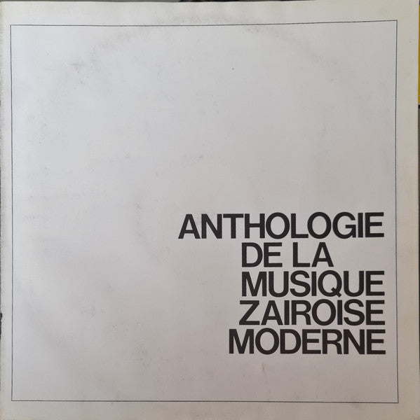 Various : Anthologie De La Musique Zaïroise Moderne Tome 2 (2xLP, Comp)